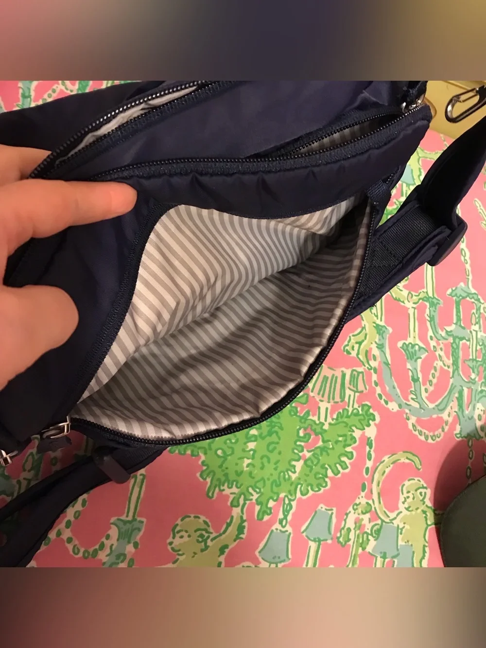 eBags Pacsafe RFIDsafe Anti-theft blue Crossbody Purse